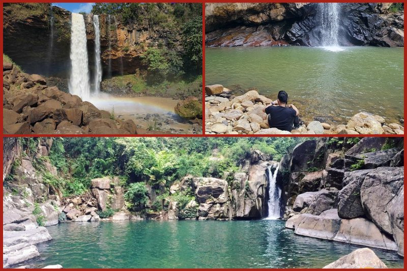 Pu Nhu Waterfall in Yen Bai, Vietnam